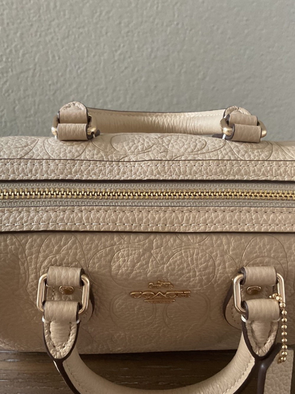 Coach Mini Rowan - Oatmeal - Picture 7 of 12